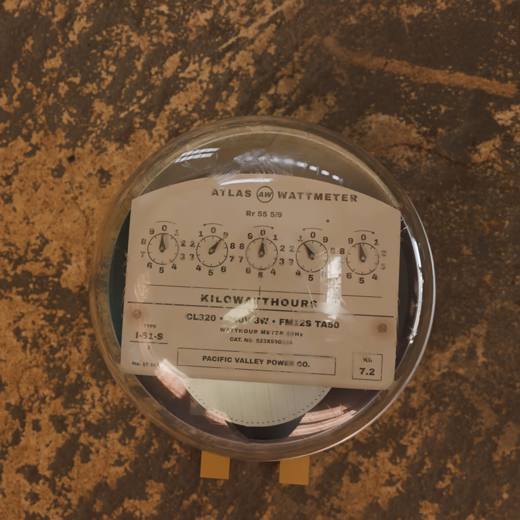 Benchmark sample: Analog Electricity Meter (Single Value)