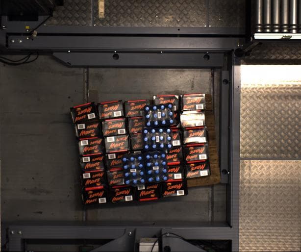 Benchmark sample: Packs On A Pallet (Logistics)